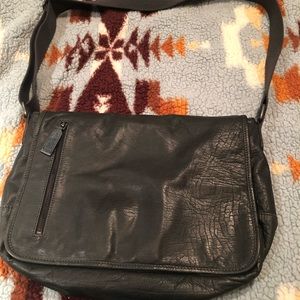 100% Leather Messenger Bag